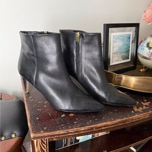 Sam Edelman Black Heeled Boots